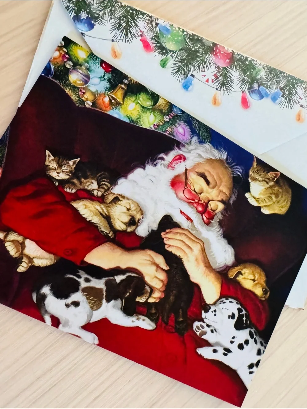 Set of 17 Holiday Christmas Greeting Cards with Envelopes - Assorted Unique